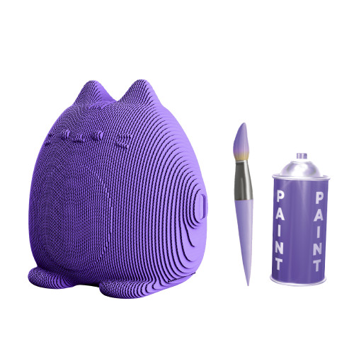 Cartonic 3D Sculpture Puzzle Cute Cat Money Bank