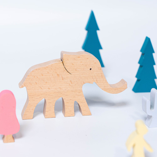 Eguchi Wooden Toy Set - Animal Forest