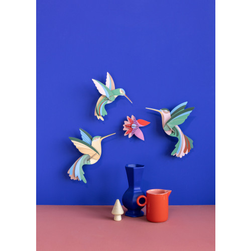 SS26: Studio Roof Paradise Bird Set - Dance of Hummingbirds