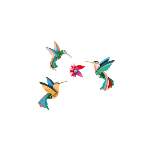 SS26: Studio Roof Paradise Bird Set - Dance of Hummingbirds
