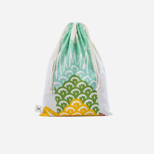 Madame Mo Drawstring Bag 3pk - Rainbow