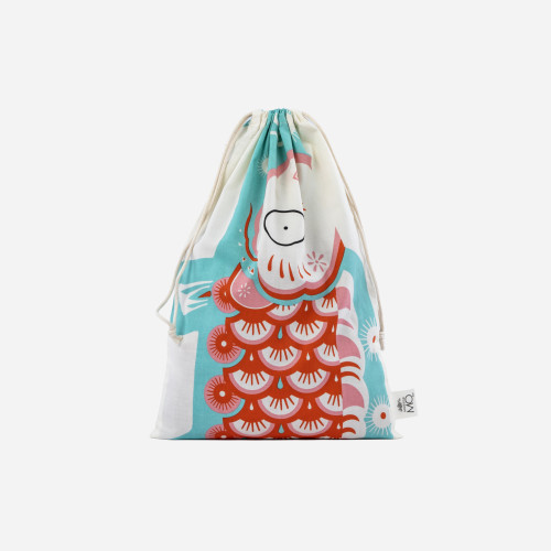 Madame Mo Drawstring Bag 3pk - Daylight Blue