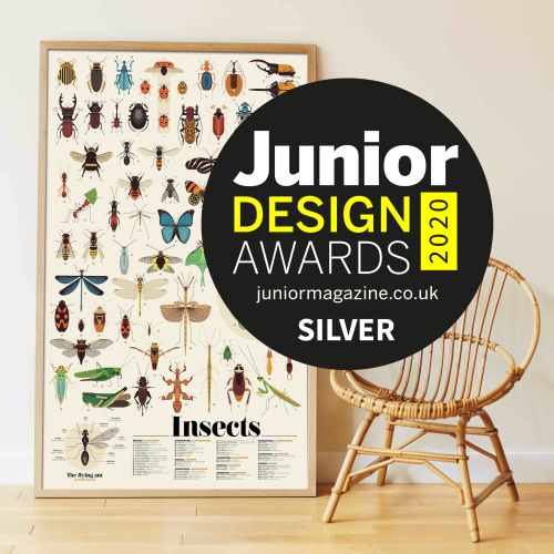 Poppik Discovery Sticker Poster - Insects