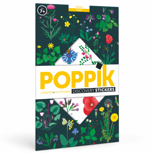 Poppik Discovery Sticker Poster - Botanic