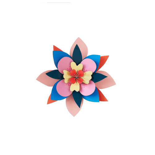 Studio Roof Wall Art Flowers - Dragonfruit Punch