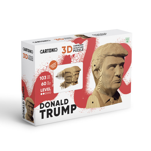 Cartonic 3D Sculpture Puzzle Donald Trump