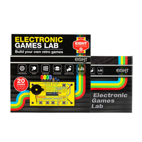 EIGHT Build Your Own Kit - Electronic Games Lab