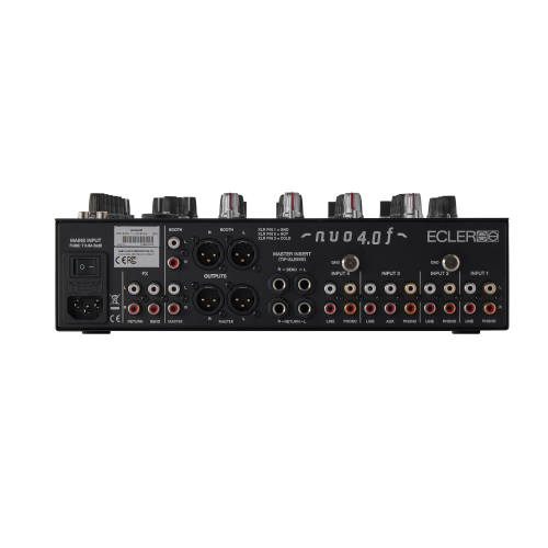 Ecler NUO 4.0F - 4 Channel Analog Mixer (Black)