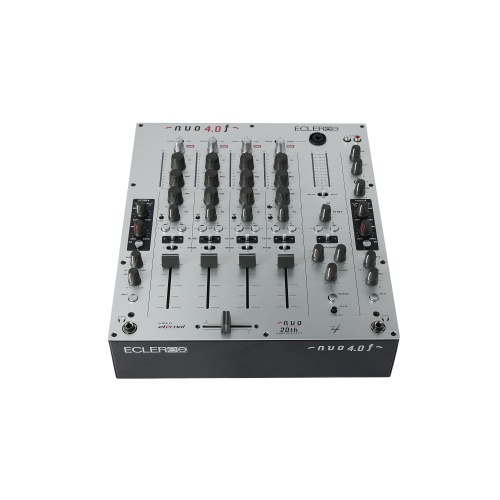 Ecler NUO 4.0F - 4 Channel Analog Mixer (Silver)