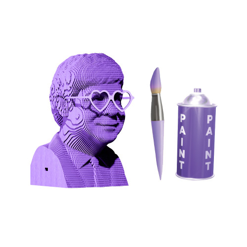 Cartonic 3D Sculpture Puzzle Elton John