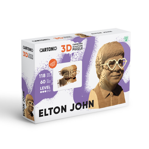 Cartonic 3D Sculpture Puzzle Elton John