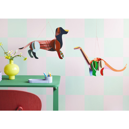 Studio Roof Mobile Mascot - Milo Diplodocus