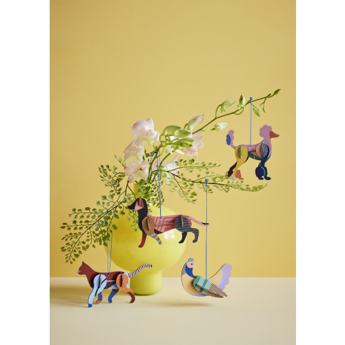 Studio Roof Ornament - Lucky Charm Poodle