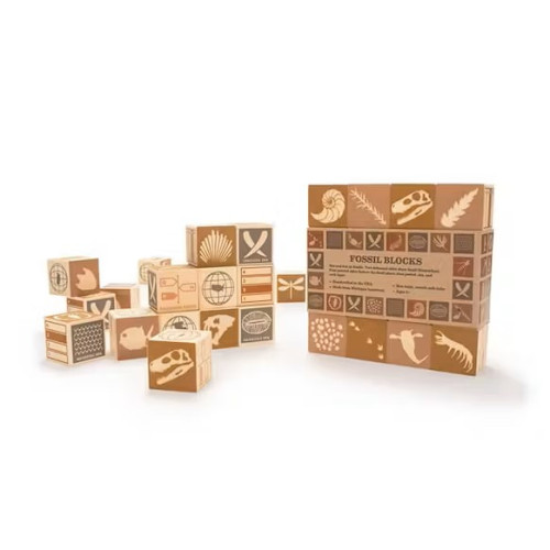 Uncle Goose Wooden Blocks - Fossil