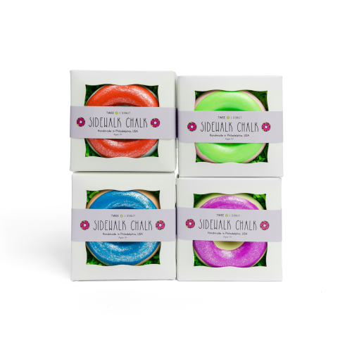 Twee Handmade Sidewalk Chalk - Frosted Donut