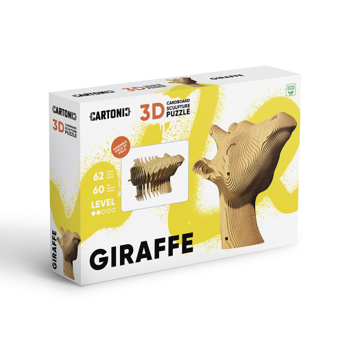 Cartonic 3D Sculpture Puzzle Giraffe