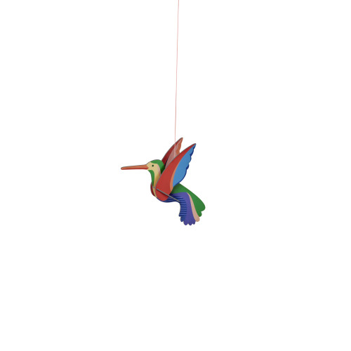 Studio Roof Pop Out 3D Card Hummingbird