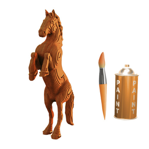 Cartonic 3D Sculpture Puzzle Horse