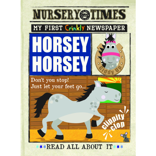 Jo & Nic's Crinkly Cloth Books - Horsey Horsey
