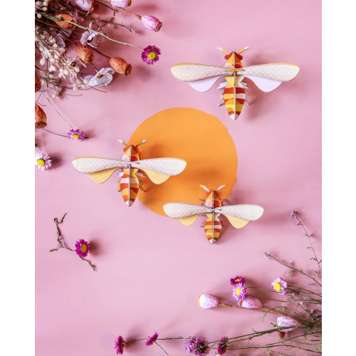 Studio Roof Insects - Honey Bees set of 3