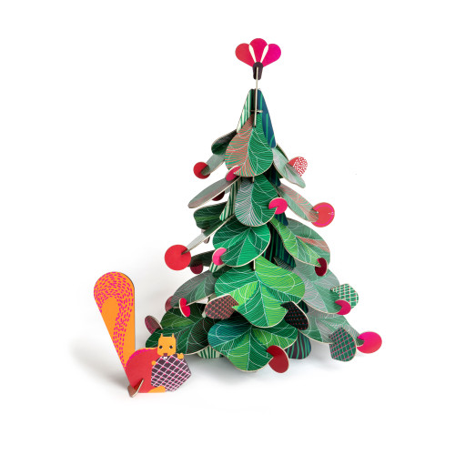 Studio Roof Christmas Tree (L) - Squirrel