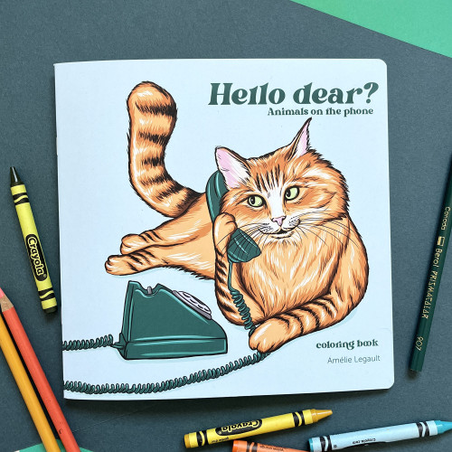 Amelie Legault Colouring Book - Hello Dear