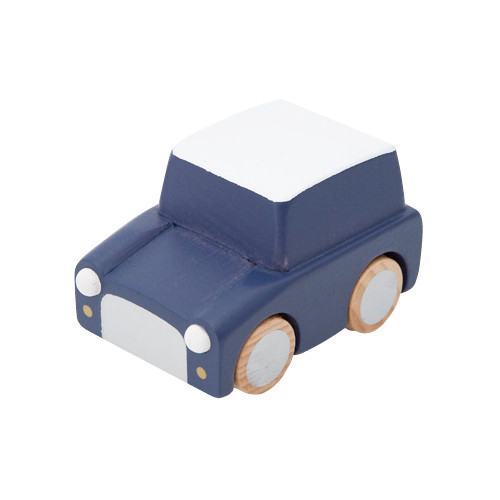 Kiko & gg Wooden Toy - Kuruma Car (Navy)