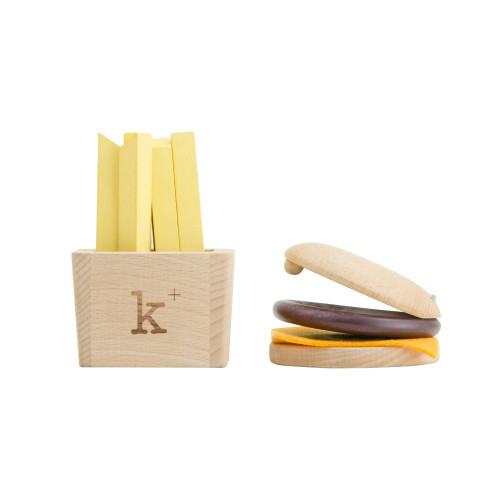 Kiko & gg Wooden Toy - Hamburger Set