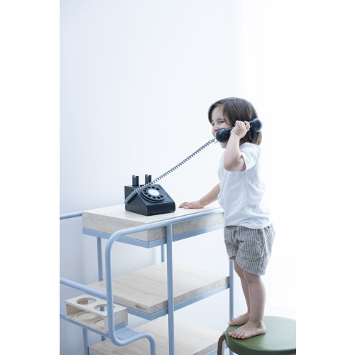 Kiko & gg Wooden Toy - Telephone (Black)