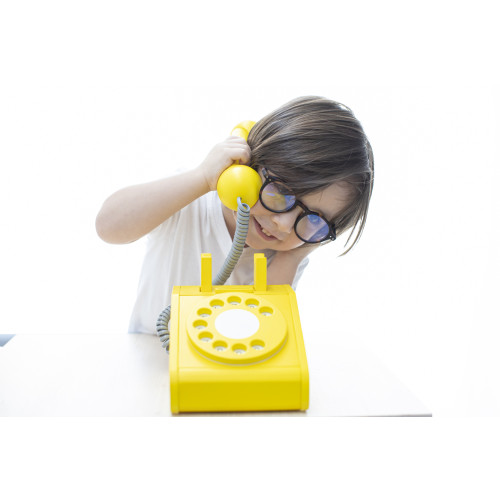 Kiko & gg Wooden Toy - Telephone (Yellow)