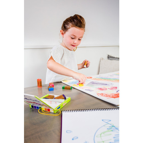 Kitpas Crayon Blocks 8 Colours