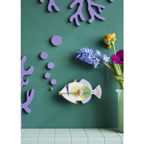 Studio Roof Sea Creature (S) - Lagoon Triggerfish