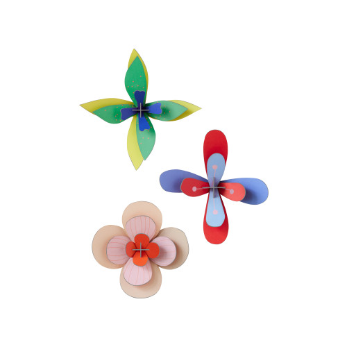 Studio Roof Wall Art Flowers - Lime Cocktail