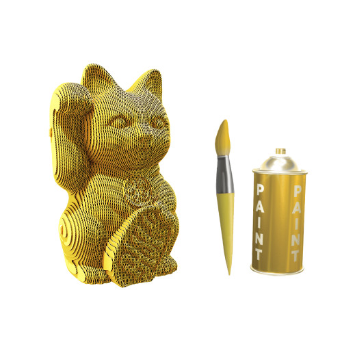 Cartonic 3D Sculpture Puzzle Lucky Cat