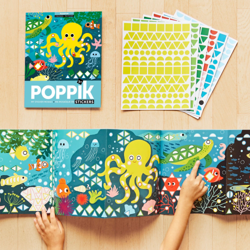 Poppik Sticker Panorama - Aquarium