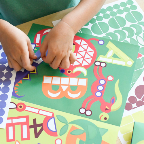 Poppik Sticker Panorama - Letters ABC