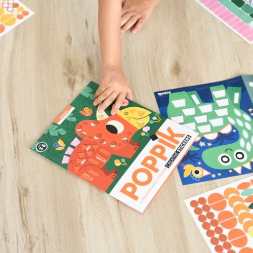 Poppik Sticker Panorama - Dinosaurs