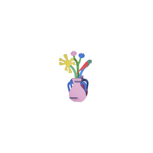 Studio Roof Pop Out 3D Card Matisse Paper Bloom