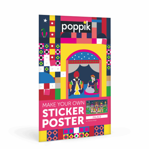 Poppik Creative Sticker Poster - Palace
