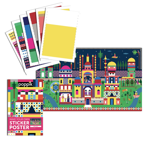 Poppik Creative Sticker Poster - Palace
