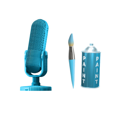 Cartonic 3D Sculpture Puzzle Microphone