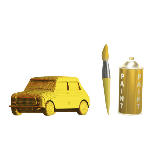 Cartonic 3D Sculpture Puzzle Mini Cooper