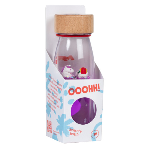 Petit Boum Sensory Toy Bottle Move (Magic Rainbow)