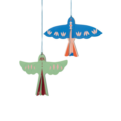 Studio Roof Northern Tales Ornament - Nordic Birds