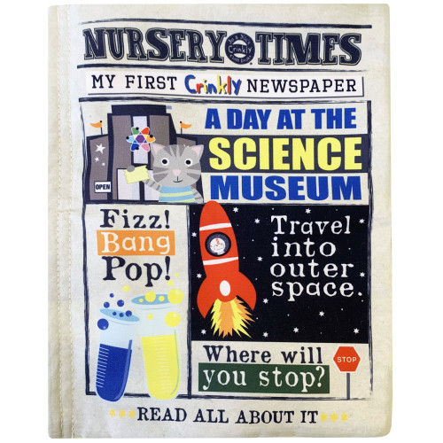 Jo & Nic's Crinkly Cloth Books - Science Museum