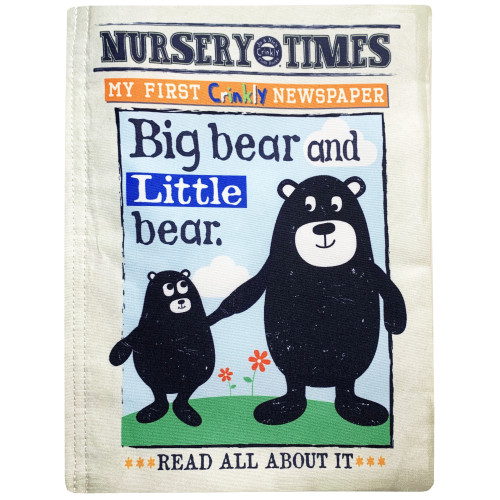 Jo & Nic's Crinkly Cloth Books - Big Bear