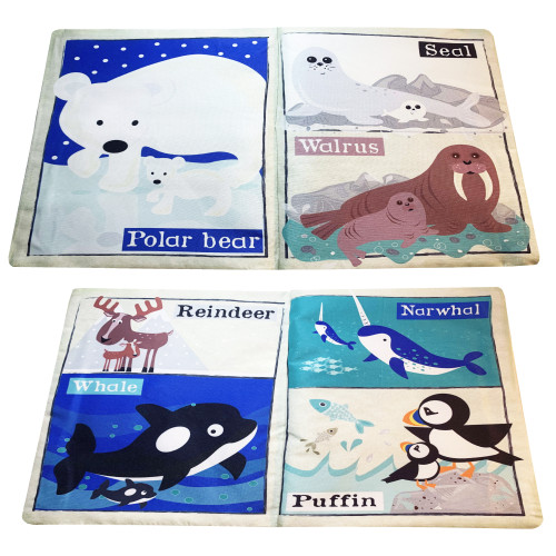 Jo & Nic's Crinkly Cloth Books - Arctic Animals