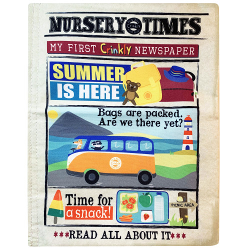 Jo & Nic's Crinkly Cloth Books - Summer