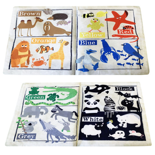 Jo & Nic's Crinkly Cloth Books - Colourful Creatures