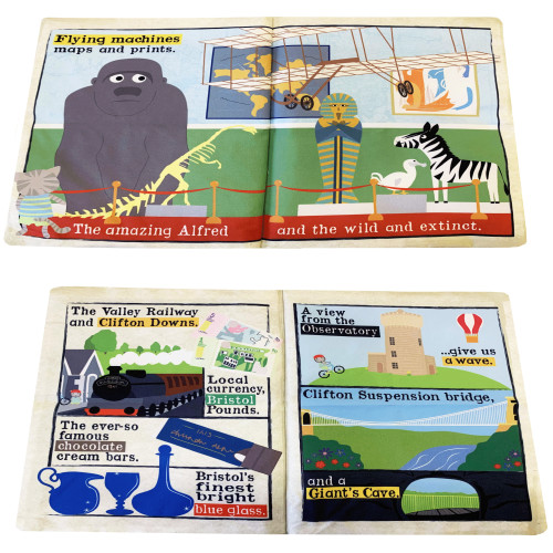 Jo & Nic's Crinkly Cloth Books - Bristol